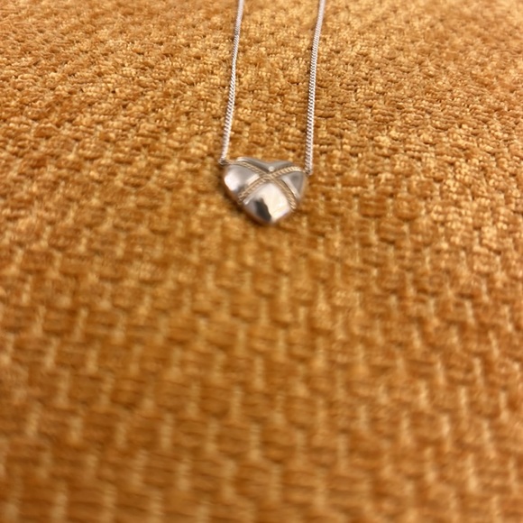 Tiffany & Co. Vintage Cross My Heart Necklace - Picture 3 of 8